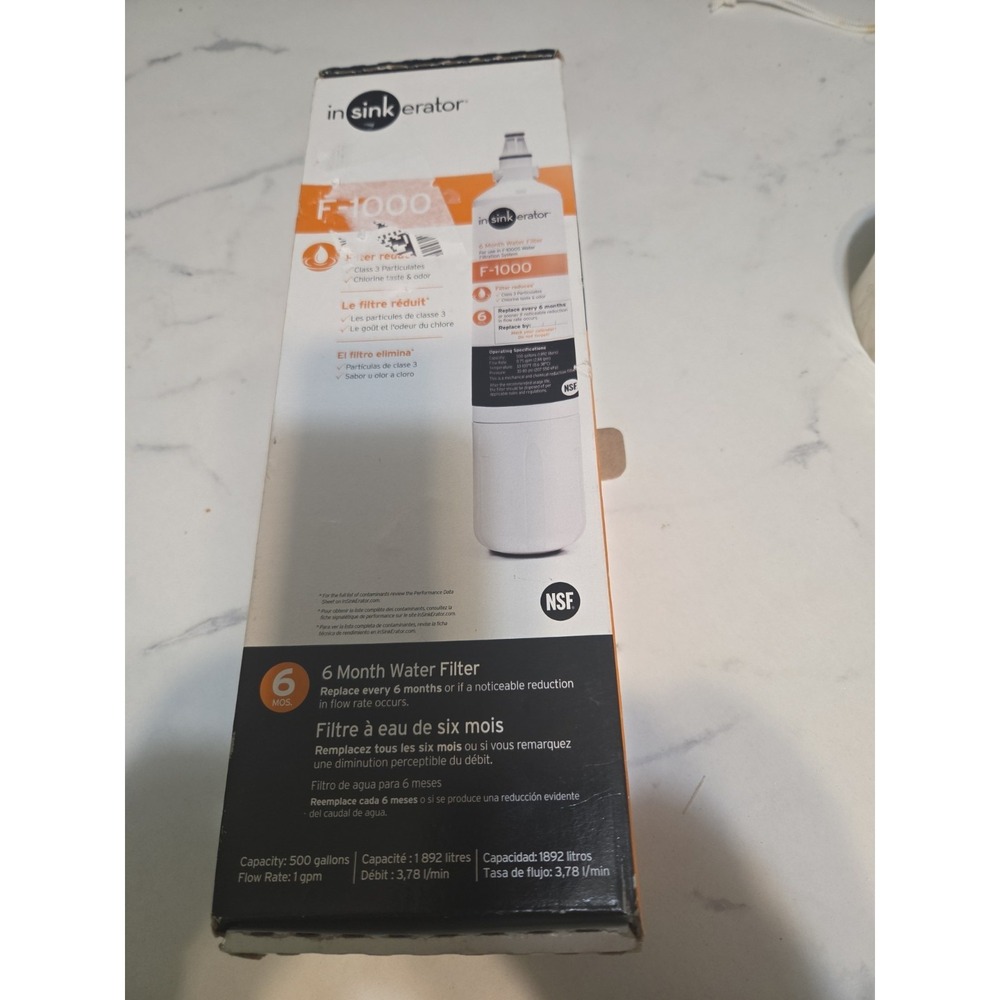 InSinkErator F-1000 Water Filtration System Filter Cartridge